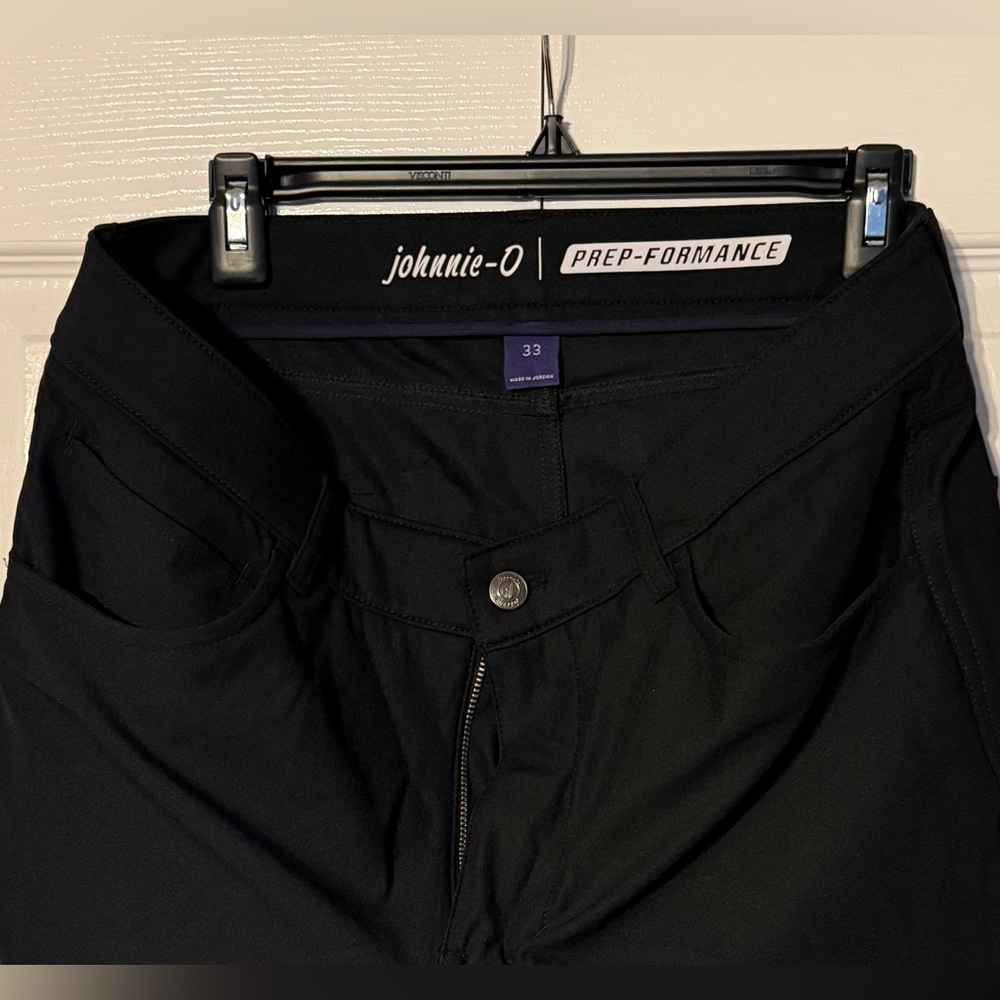 Johnnie-O Black Prep-Formance Pants